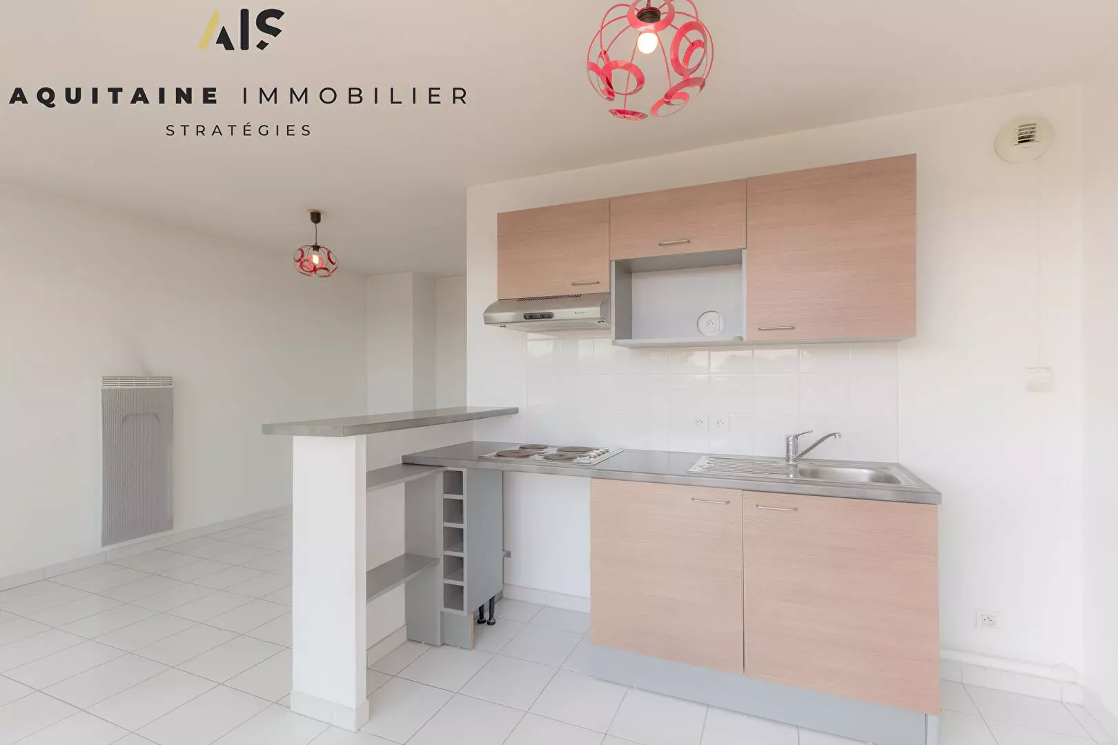 VENDU - AQUITAINE IMMOBILIER STRATEGIES - EXCLUSIVITE - VILLENAVE D'ORNON - APPARTEMENT T3 52 M² + 1PLACE DE PARKING. DERNIER ETAGE. / image 0