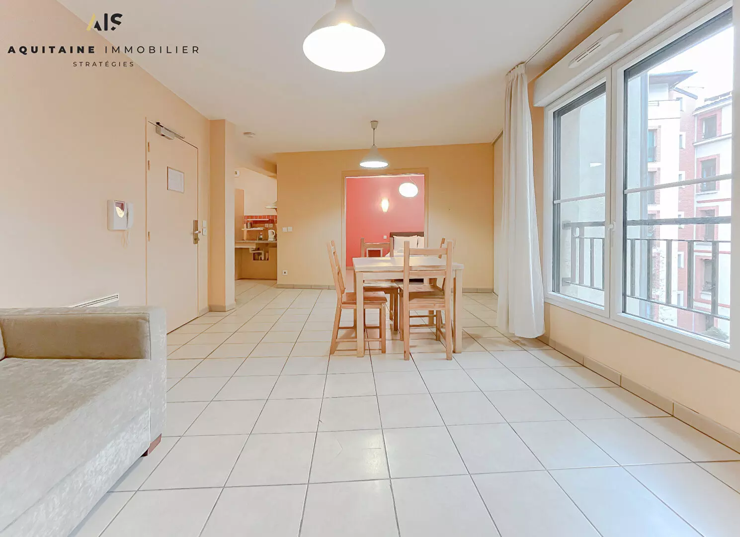 AQUITAINE IMMOBILIER STRATÉGIES - EXCLUSIVITE -  APPARTEMENT T2 de 46 M² - IDEAL INVESTISSEURS LMNP / image 1